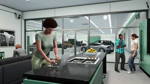 Exterieur de garage